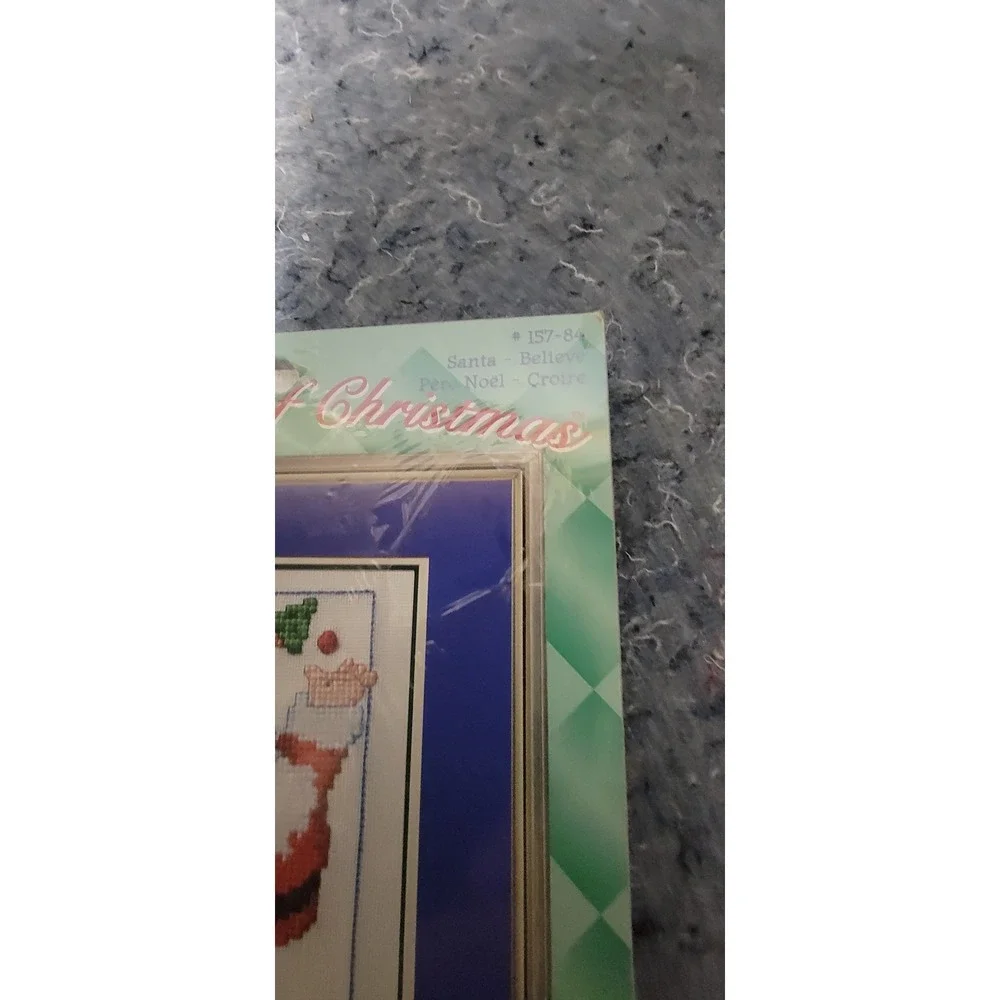 Janlynn The Spirit of Christmas‎ Believe Cross Stitch Kit